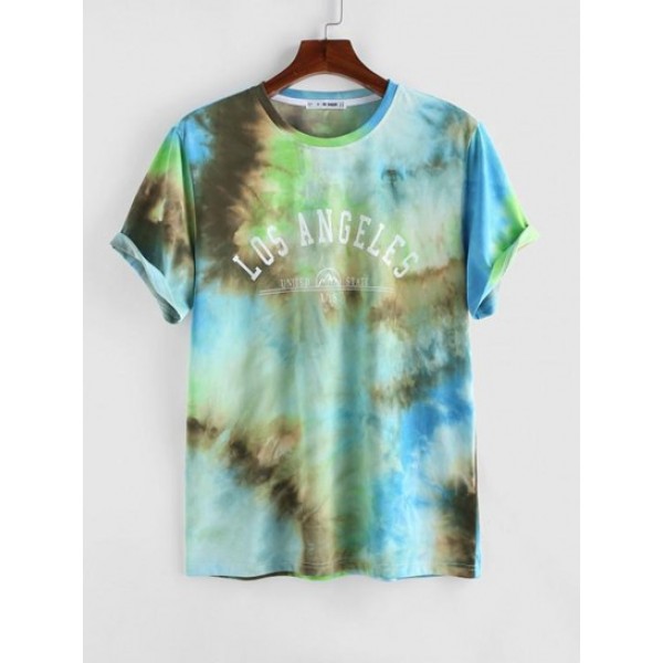 Los Angeles Graphic Tie Dye T Shirt