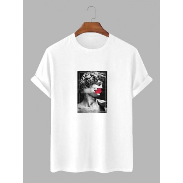 Plaster Statue Print Renaissance T-shirt