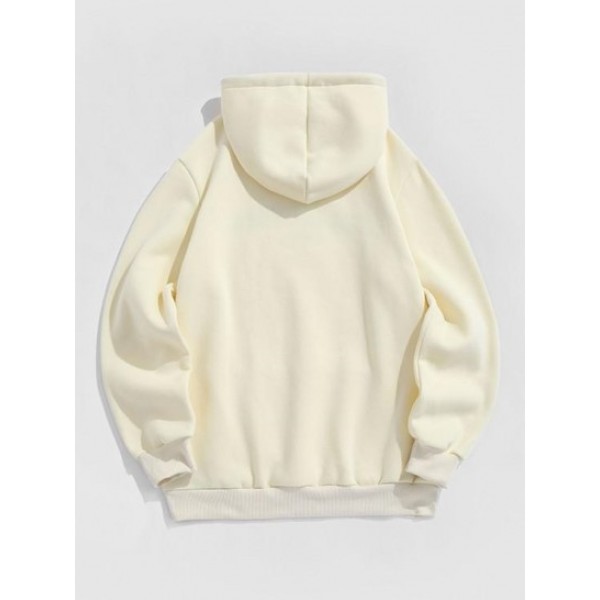 Embroidery CALIFORNIA Fleece Lining Essentials Hoodie