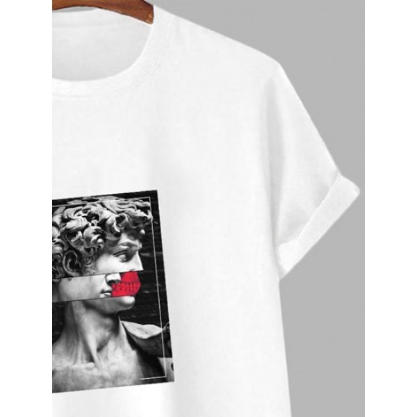 Plaster Statue Print Renaissance T-shirt