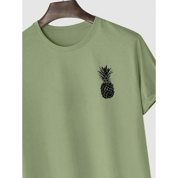 Tropical Pineapple Pattern Classic T-shirt