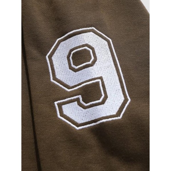 Number And New York Embroidery Pullover Essentials Sweatshirt